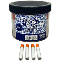 Everyday - 3" Regular Metal Cig Hitter Hand Pipe - 100ct Jar (MSRP $90.00)