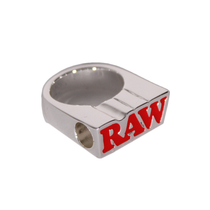 RAW - Silver Smoker Ring and Cone Tip (MSRP $24.99)