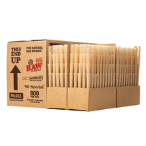 RAW - Classic 98 Special Cones - Box of 800 (BULK) (MSRP $100.99)