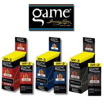 Game - Game Leaf (3ct) Mini Cigar Wraps Box of 15 - Save on 3 (MSRP $2.49ea)