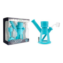 Ooze - 6.5" Silicone 4-in-1 Hyborg Water & Nectar Pipe (MSRP $35.00)