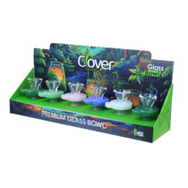 Clover Glass - Teddy Handle Bowl 14M - Display of 6 (MSRP $40.00)