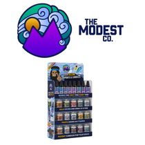 The Modest Co x Odor Killa - Odor Eliminator Candle + Spray 54ct Pre-filled Counter Display *Drop Ship* (MSRP $9.99-$19.99)