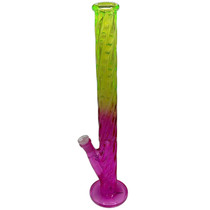 16" Assorted Color Twisted Straight Water Pipe (MSRP $75.00)