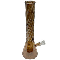 12" Twisted Tube Beaker Water Pipe (MSRP $65.00)