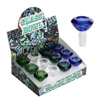 Assorted Color Gem Bowl 14M - Display of 12 (MSRP $60.00)