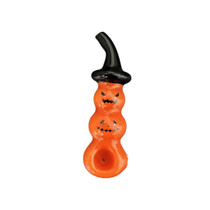 4.5" Triple Pumpin Witch Hand Pipe (MSRP $15.00) 