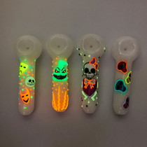 5" Hand Painted Halloween Hand Pipe (MSRP $10.00)