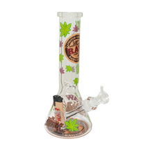 RAW x Gear Premium  - 12" Sidekick Borosilicate Lighter Holster Beaker Water Pipe - RAW 20th Anniversary Limited Edition (MSRP $250.00)