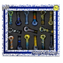 Everyday - 3.5" Vibrant Swirl Glass Hand Pipe - 15ct Display (MSRP $15.00ea)
