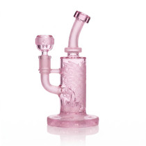 Milkyway - Phoenix: Forged in Fire 6" Pink Cancer Dab Rig (MSRP $150.00)