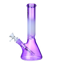 Clover Glass - 10" 5mm Assorted Color Beakers Water Pipe - With 14M Bowl (MSRP $30.00)