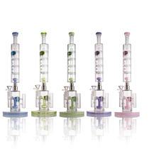 IC Glass - 18" Dual - Dab Rig And Nectar Collector Combo Set (MSRP $125.00)