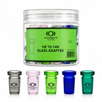 KICKBACK GLASS - 10F to 14M Adapter - 20 Ct Jar (MSRP$5.00)
