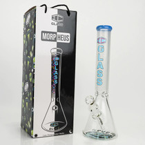 IC Glass - 18" Morpheus UV Reactive Beaker Water Pipe (MSRP$95.00)