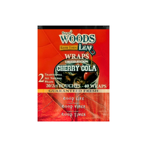 Good Times - Sweet Woods Leaf Wraps (2ct) Display of 20 - Cherry Cola (MSRP $1.99ea)