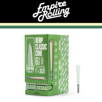 Ultra Smooth Pre-Rolled Cones 6ct (Display of 24) by Empire Rolling *Drop Ship* (MSRP $3.50 Each)