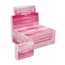 Elements - Pink Prerolled Tips - 21ct Display of 20 (MSRP $1.99ea)