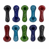 Everyday - 4" Premium Swirl Design Colorful Hand Pipe - 10ct Display (MSRP $20.00ea)