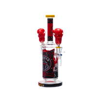 Cheech Glass - Heavy Hitter Boxing-Themed Glass Waterpipe (MSRP $100.00)