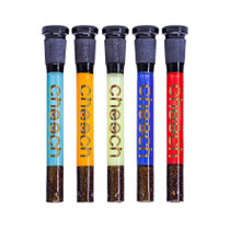 Cheech Glass - Dichro Multi Color Downstem (MSRP $12.00)