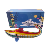 Cheech Glass - Dolphin ready for high tide vibes (MSRP $25.00)