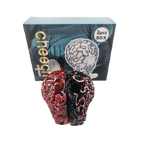 Cheech Glass - Brain Freeze, But Make It Smoky. Set Of 2 (MSRP $40.00)