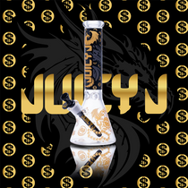 Juicy J Glass - Dragon Flexing, Wallet Feeling Lighter (MSRP $76.00)