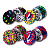 Blazy Susan X Grateful Dead - 2.5" Aluminum 4 Part Grinders (MSRP $35.00ea)