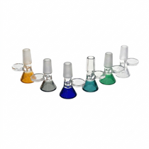 Assorted Color Funnel Bowl with Round Handle 14M (MSRP $5.00)