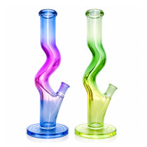 10" Assorted Iridescent Colors Zong Water Pipe (MSRP $20.00) 