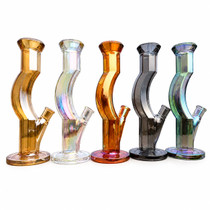 12" Diamond Tube Assorted Fumed Colors Zong Water Pipe (MSRP $30.00)