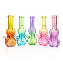 10" Assorted Colors Violin  Shape Water Pipe (MSRP $20.00)