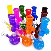 12" Frosted Color Zong Water Pipe - 14M - (MSRP $20.00)