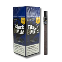Black & Mild - Cigar Wraps 1ct Box of 25 - Plastic Tip (Pre-Priced $1.19ea)