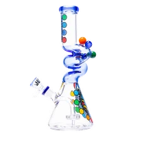 Juicy J Glass - 12" Groovy Water Pipe (MSRP $60.00)