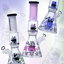Cheech Glass - 14" Panda Water Pipe (MSRP $90.00)