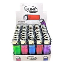 Blink - Disposable Lighters - Assorted Colors - Display of 50 (MSRP $1.50ea)