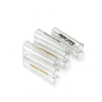 Snoop Dogg - Glass Tips - 5pk Pouch - Crystal Clear Flat Tip (MSRP $5.00ea)