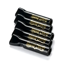 Snoop Dogg - Glass Tips - 5pk Pouch - Flat Black Pinch (MSRP $5.00ea)