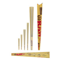 RAW® - Classic Pre-Roll Cone - 5 Stage Rawket - Display of 15 (MSRP $5.00ea)