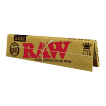 RAW® - Classic Rolling Papers King Size Slim (32ct) - Display of 50 (MSRP $3.00ea)