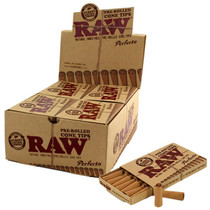 RAW® - Perfecto Pre-Rolled Cone Tips - Box of 20 Packs (MSRP $3.00ea)