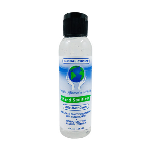 Global Choice - Hand Sanitizer - 4oz (MSRP $6.00)
