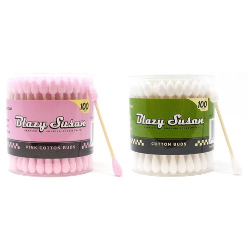 Blazy Susan® - Blazy Pink Cotton Buds - 100ct Jar (MSRP $4.00)