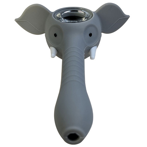 4.5" Silicone Elephant Hand Pipe (MSRP $35.00)