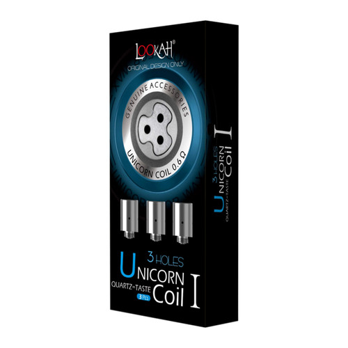Lookah - Unicorn Quartz Replacement Coil I - Pack of 3 (MSRP $65.99)