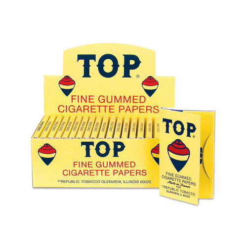 TOP - Standard Rolling Papers (100ct) - Display of 24 (MSRP $2.50ea)