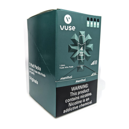 vuse pods amazon Vuse Alto Pods - 5% Nicotine - 4ct & 5 Pack