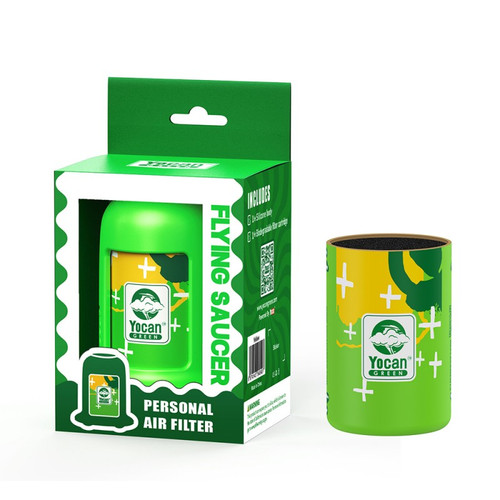 Yocan Green - Personal Air Filter - Flying Saucer (MSRP $20.00) Yocan Green - Personal Air Filter - Flying Saucer (MSRP $20.00)